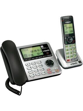 Expandable Corded/Cordless Phone with Answering System, Caller ID & 1 Handset